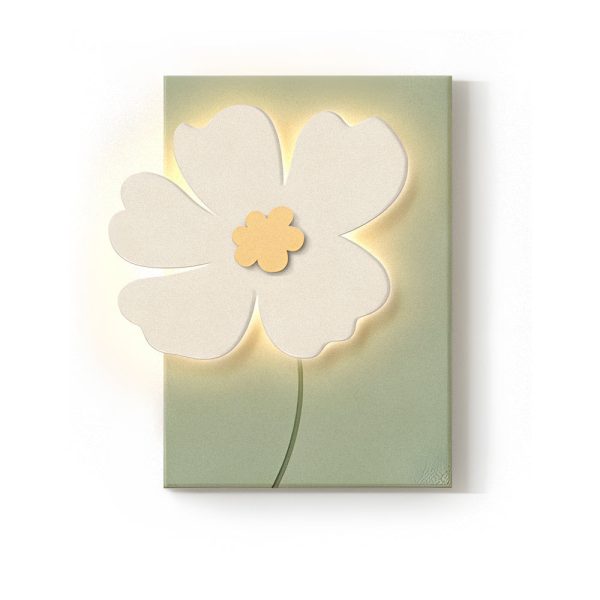 Flowers Three-Dimensional Sandstone Painting USB Remote Decorative Painting - Image 9