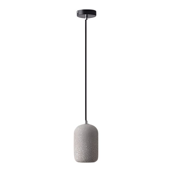 Nordic Cylinder Cement Pendant Light LED Hanging Lamp Kitchen Island Hanging Light for Dining Room - Image 7