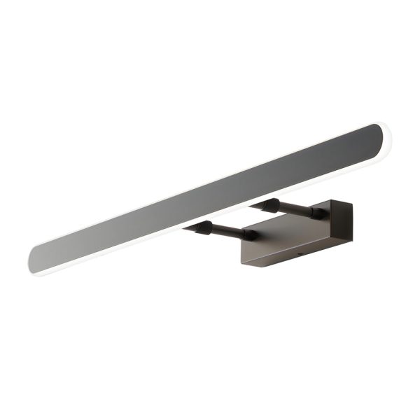 Minimalist Matte Black LED Bathrooms Vanity Light Bar with Acrylic Surround Lighting - Image 7