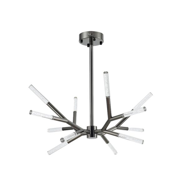 Unique Acrylic Branches LED Minimalist Lines Postmodern Chandelier Lamp - Image 11