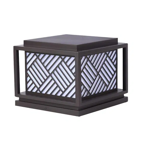 Square Waterproof LED Modern Outdoor Solar Post Caps Lights Pillar Light - Image 7