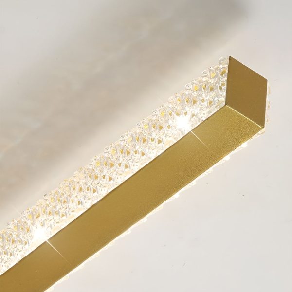 41-Inch Long Linear Acrylic Brilliant Sword LED Wall Sconce - Image 10