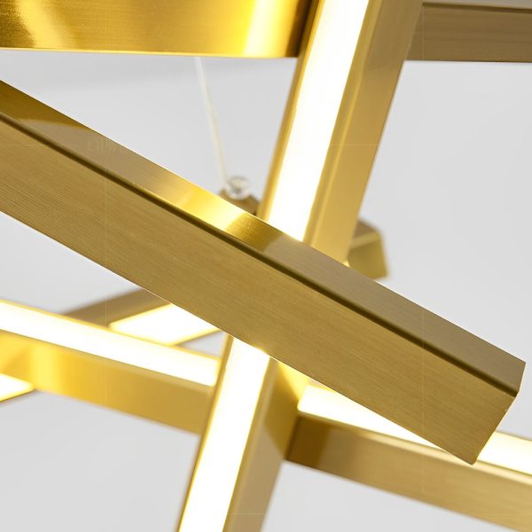 8-light Modern LED Sputnik Chandelier Stylish Island Lighting for Kitchen, Dining Room - Image 16