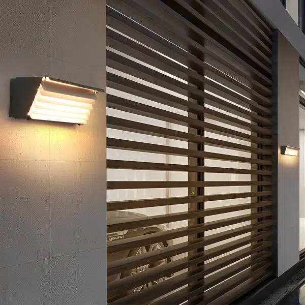 Creative Waterproof LED Modern Outdoor Wall Lamp Wall Sconce Lighting - Image 8