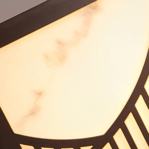 Waterproof LED Mountain Scenery Modern Solar Deck Post Lights Lawn Lights - Image 10