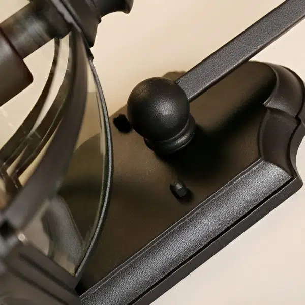 Double-layer Waterproof Glass E27 Vintage Wall Sconce Lighting Wall Lamp - Image 10