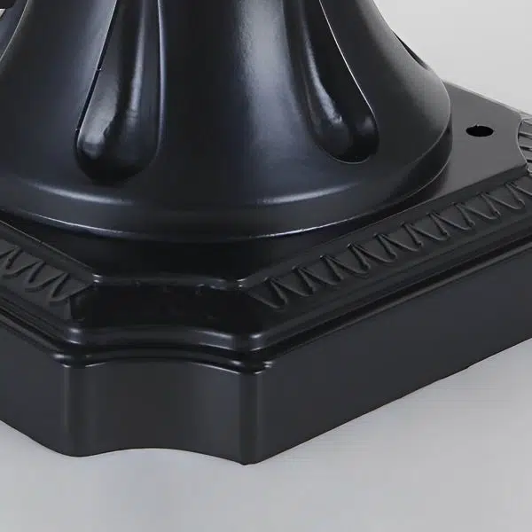 Retro Pattern Waterproof LED European Style Solar Fence Post Lights - Image 10