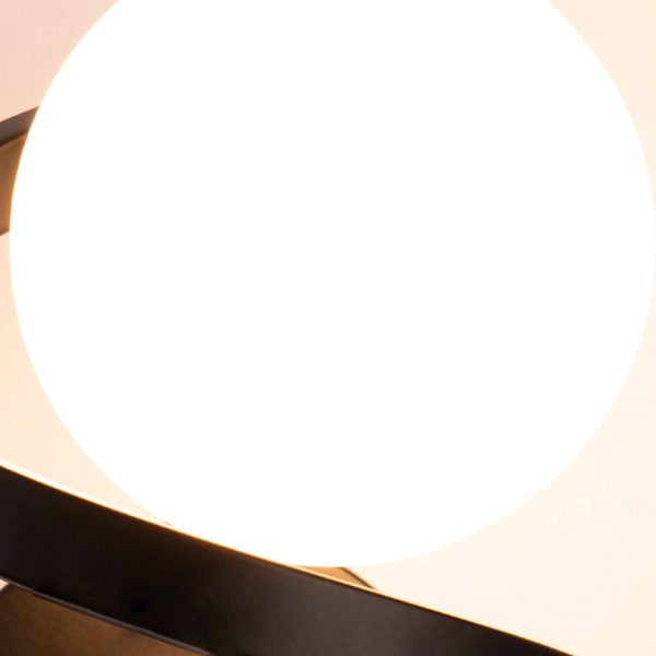 Electroplated Creative Curved Metal LED Modern Wall Sconce Lighting - Image 10