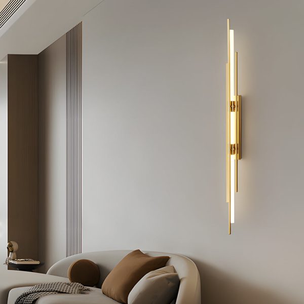 Long Strips Grille Iron Acrylic Simple Modern LED Wall Light Fixture - Image 6