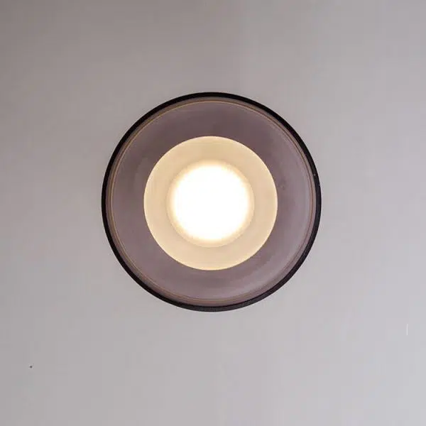 Nordic Vintage Round Hardware Glass LED Wall Sconce Lamp - Image 16