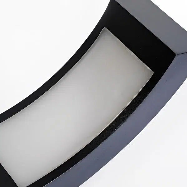 Minimalist Curved 24 inch Bollard Light Waterproof LED Landscape Lighting for Pathway - Image 10