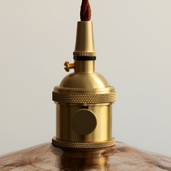 Circular Brown Glass LED 4W Creative Retro Island Lights Pendant Lights - Image 10