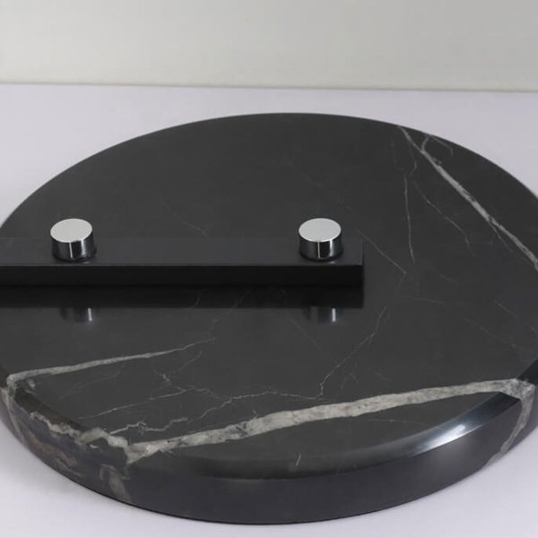 Nordic Minimalist Line Bending with Tray LED Standing Floor Lamp - Image 13