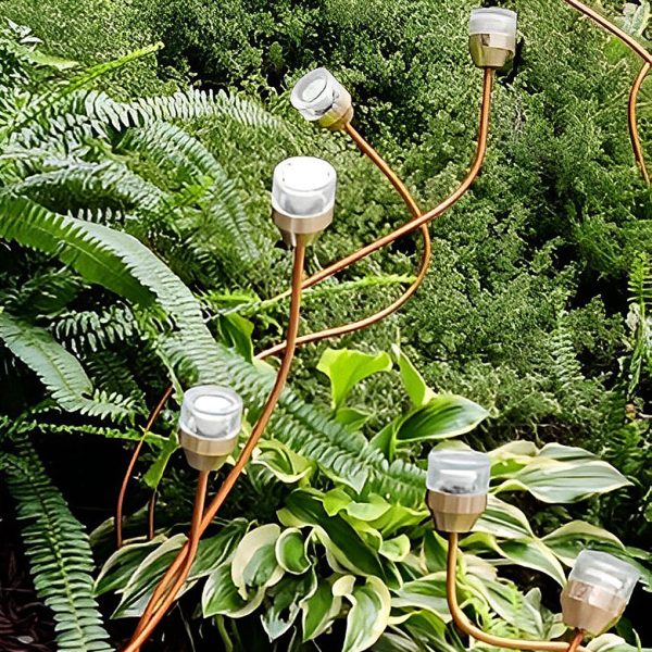 Outdoor Creative Flower Buds Decor Waterproof LED Modern Lawn Lights - Image 8