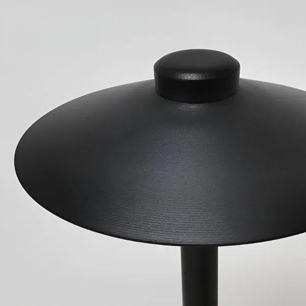 Mushroom Shaped Waterproof 7W LED Black Modern Outdoor Path Lights - Image 10