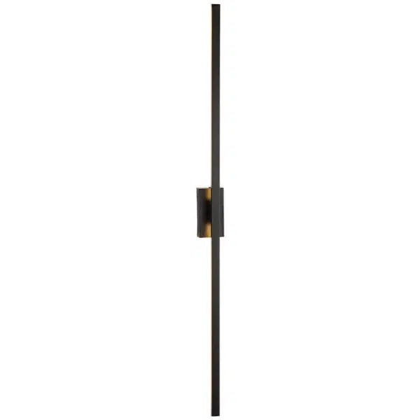 Nordic Minimalist Black Linear LED Mirror Front Light Wall Sconce Lamps - Image 10