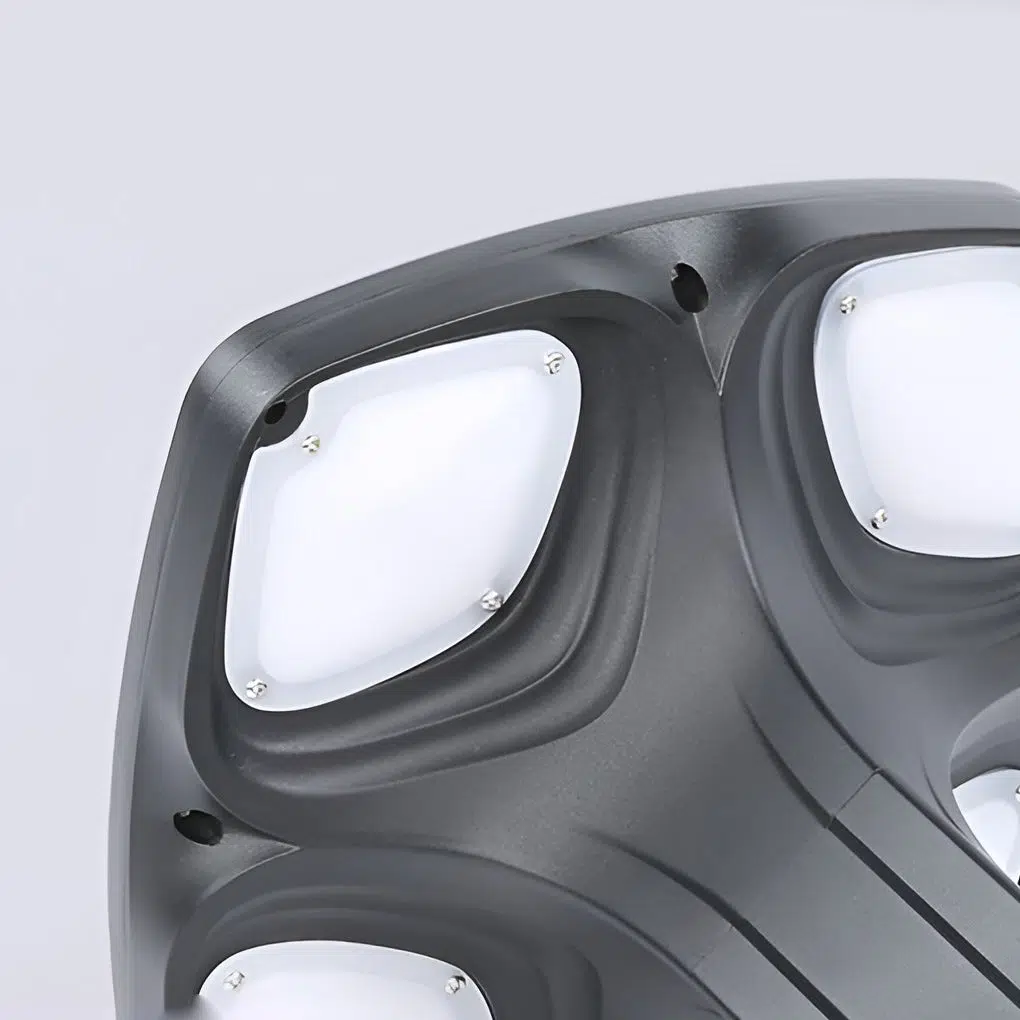 11-02aa39d5-902a-4ff0-8aef-e9017399c13e.jpg 4-Light Square Waterproof LED Outdoor Path Lights - Solar & Hardwired Options - Image 11