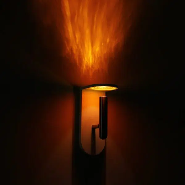 Industrial Creative Flame Light Shadow Rotatable Adjustable LED Wall Sconce Lamp - Image 2