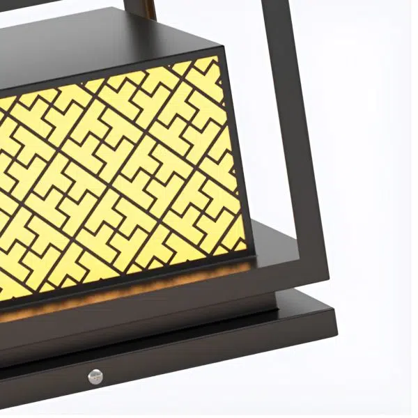 Square Waterproof Modern Solar Outdoor Fence Post Lights Pillar Light - Image 11