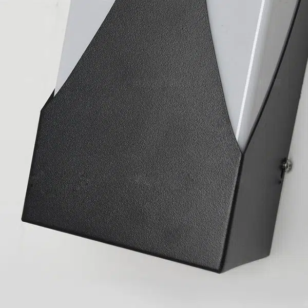 Creative Rectangular Waterproof LED Black Modern Outdoor Wall Sconce Lighting - Image 11