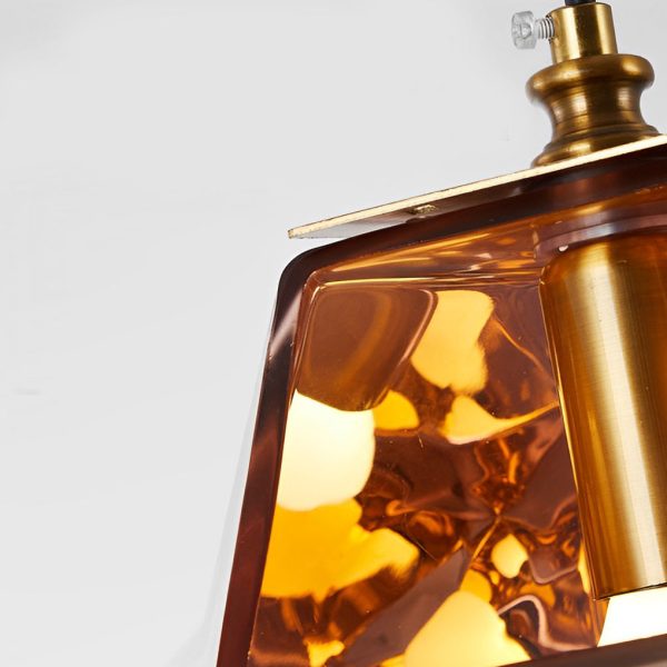 Creative Design Glass Metal Nordic Pendant Light Kitchen Island Lighting - Image 11