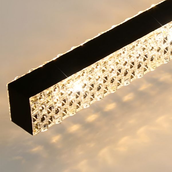 41-Inch Long Linear Acrylic Brilliant Sword LED Wall Sconce - Image 11