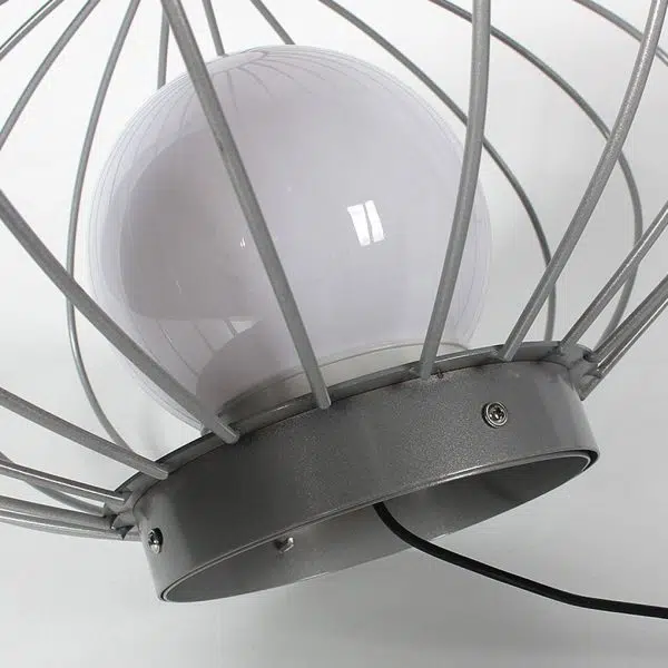 Mushroom Cage Shape LED Waterproof Modern Lawn Lamp Outdoor Lights - Image 8