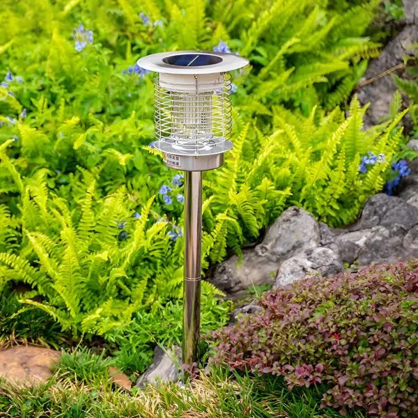 Advanced Solar-Powered Mosquito Killer Lamp Eco-Friendly Garden Light - Image 4