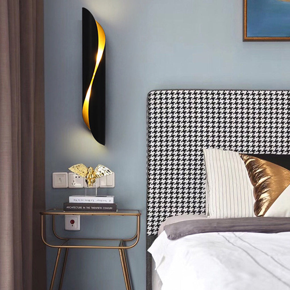 11-48fa94f0-3c31-4b5e-9bda-737afbc1033c.jpg Nordic Unique Arc Background Wall Bedside Industrial Style Wall Lamp - Image 1