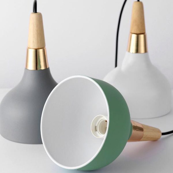 Creative Modern Macaron Disc Art 1-Light Pendant Light - Image 9