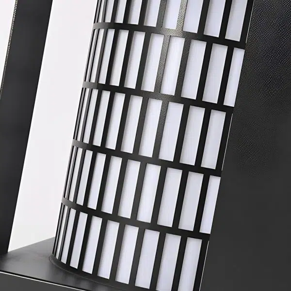 Square Lantern Waterproof LED Black Modern Backyard Landscaping Lights - Image 11