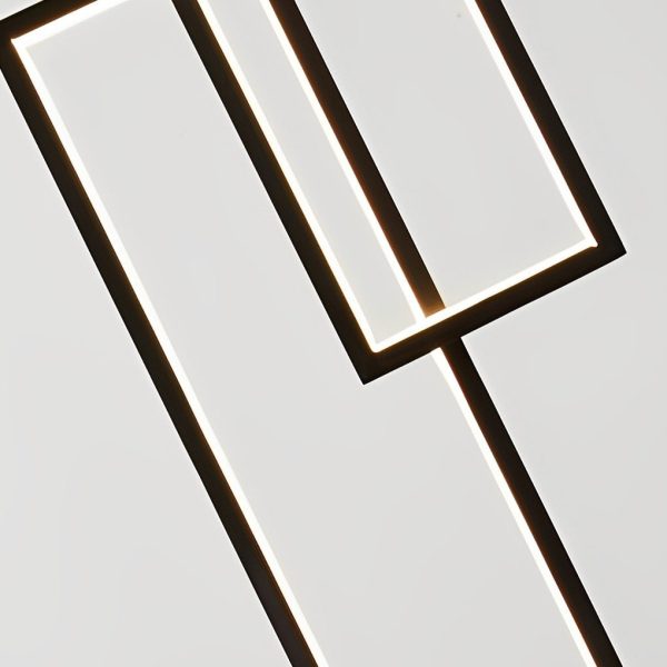 Mini Rectangular Three Step Dimming LED Minimalist Small Pendant Light - Image 11