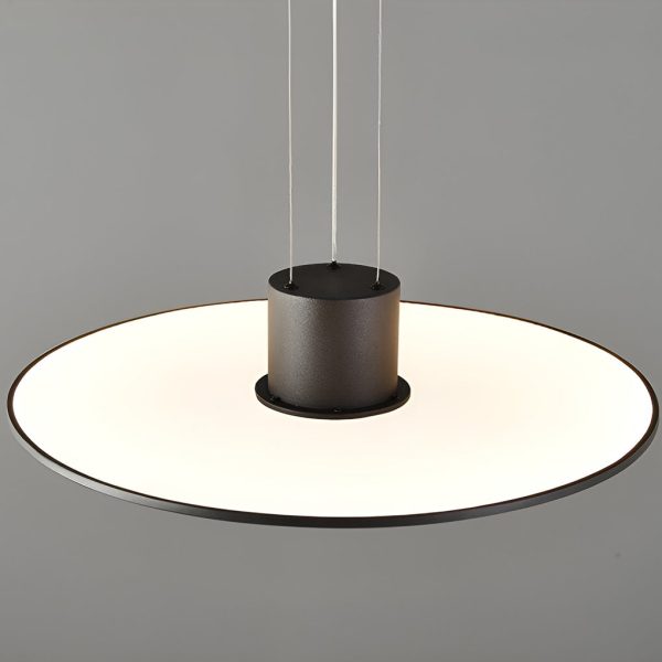 Round Plate Shaped LED Modern Pendant Light Hanging Lamp Island Lights - Image 11