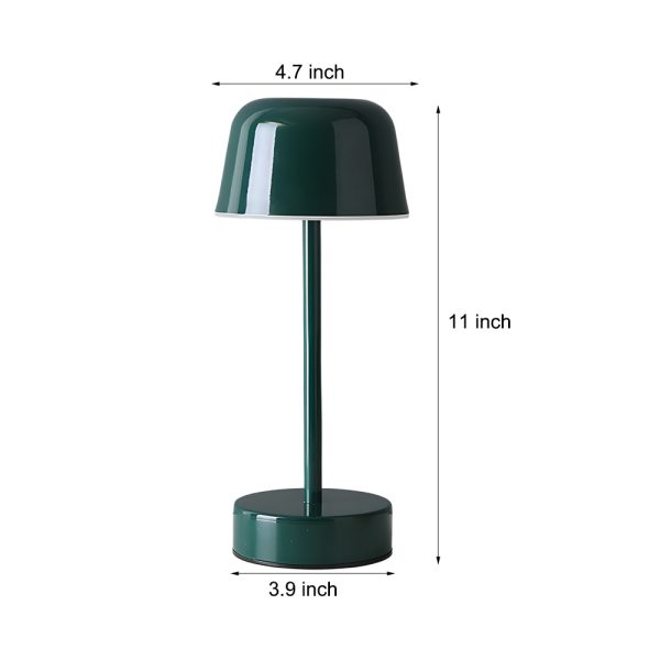 Tunable Metal Finish Table Lamp in Hat-style - Image 7