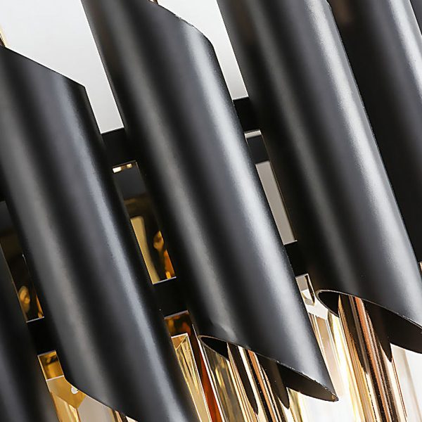 Creative Metal Crystal Glass LED Postmodern Wall Sconce Lighting - Image 11