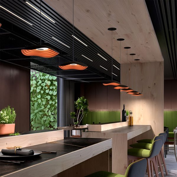 Creative Round 12W LED Nordic Chandelier Pendant Light Hanging Ceiling Lights - Image 8