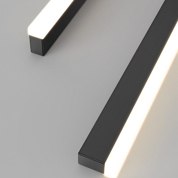 Minimalist Long Strip Three Step Dimming Stepless Dimmable Chandeliers - Image 11