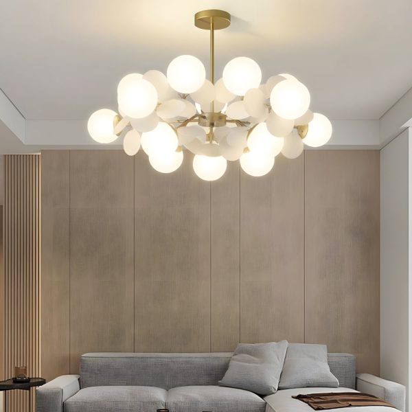 Nordic Chandelier Multicolored Board Art Branch-style Pendant Lights - Image 2