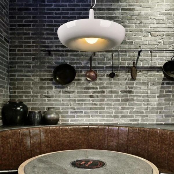 Modern Creative Refreshing Circle Plant 1-Light Pendant Light - Image 5