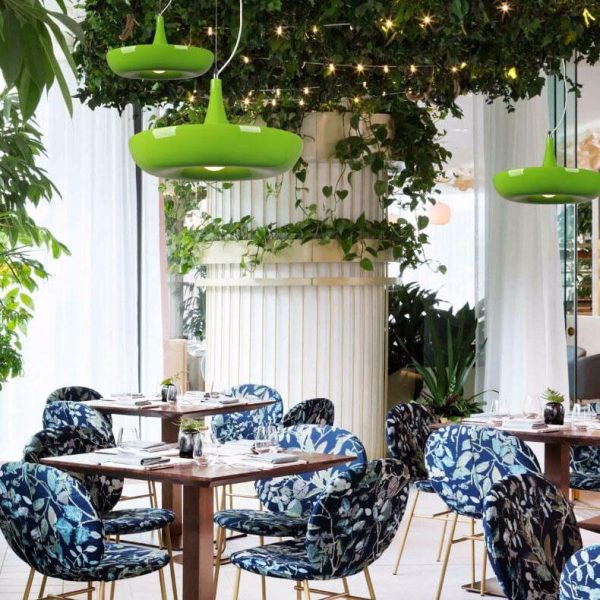 Modern Creative Refreshing Circle Plant 1-Light Pendant Light - Image 8