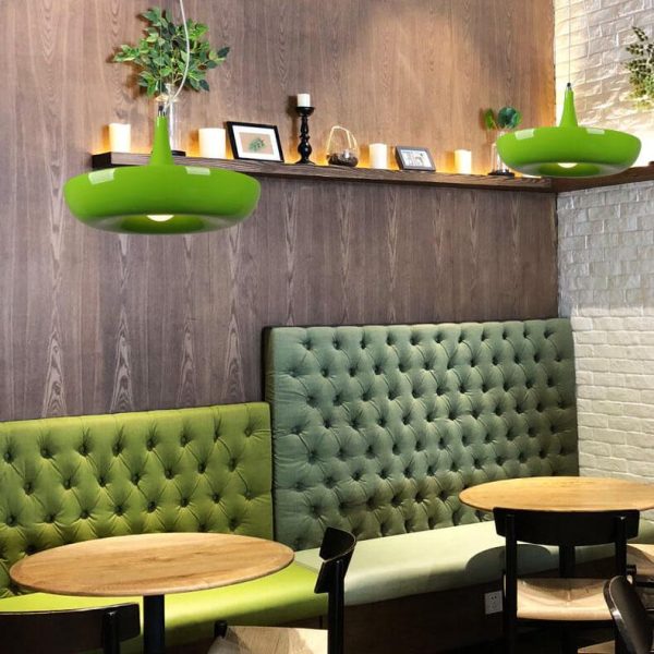 Modern Creative Refreshing Circle Plant 1-Light Pendant Light - Image 4