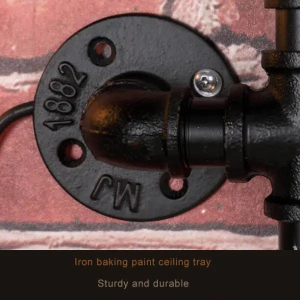 Industrial Maze Pipe 5-Light Wall Sconce Lamp - Image 4