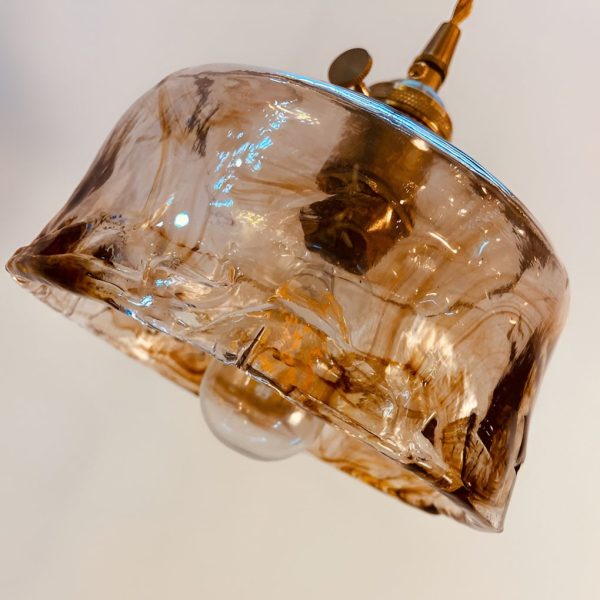 Creative Electroplated Metal Glass LED Nordic Island Lights Hanging Lamp - Image 12