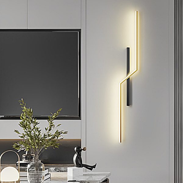 Lines Creative LED Modern Minimalist Wall Lamp Decorative Wall Sconces Lighting - Image 4