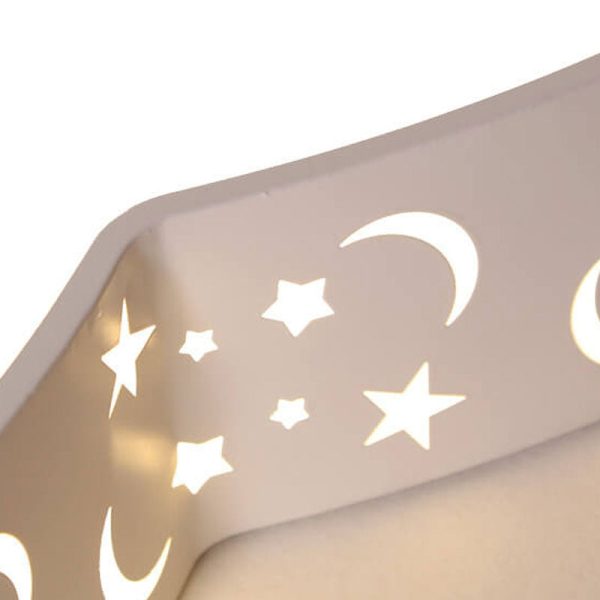 Cartoon Creative Star Shape LED Flush Mount Ceiling Light - Image 6