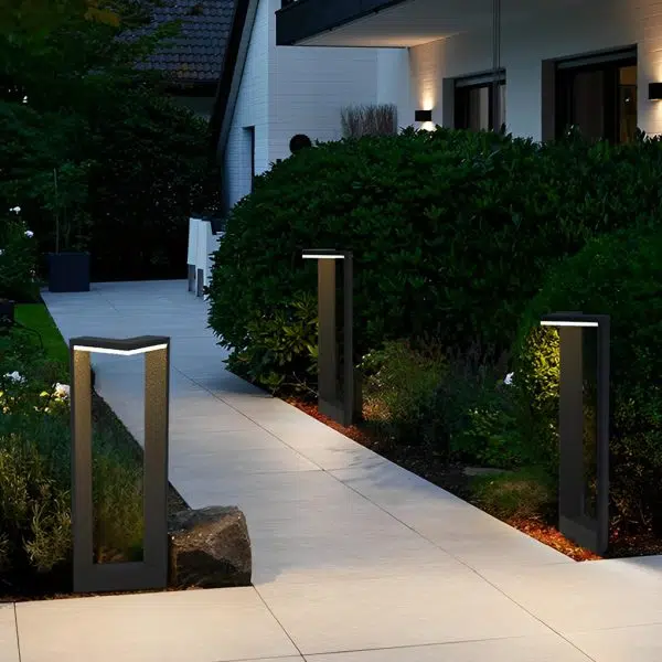 Sleek Linear 12W LED Pathway Light Minimalist Outdoor Landscape Lamp - Image 12