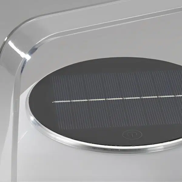 Portable Lantern Shaped Waterproof Chargable Solar Table Lamp with Remote - Image 12