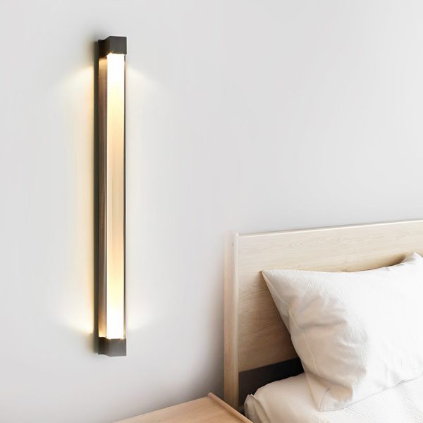 Minimalist Strip Crystal LED Postmodern Wall Lamp Wall Sconce Lighting - Image 8