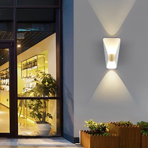Unique Creative Up and Down Lights Outdoor Wall Lights Waterproof Wall Sconces Wall Lamp - Image 4