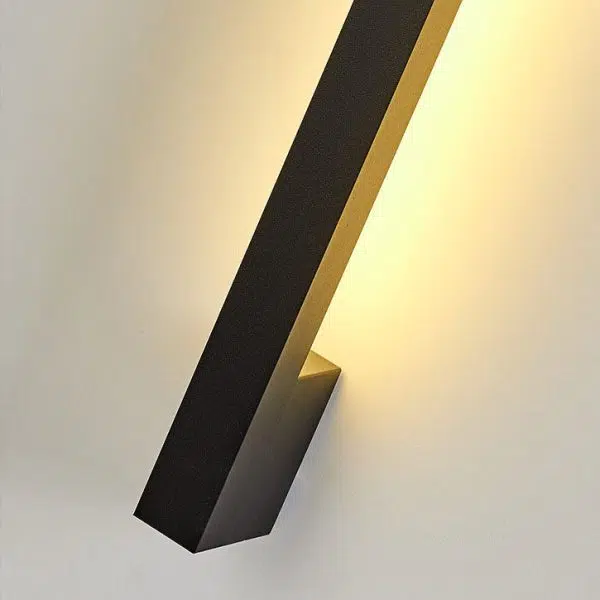 Modern Simplicity Long Strip Aluminum Silicone LED Wall Sconce Lamp - Image 12
